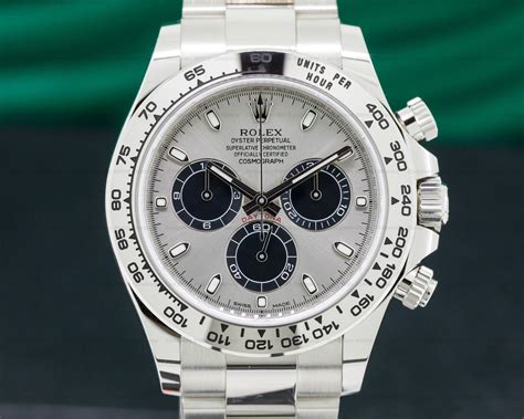 rolex chrono black and white|Rolex daytona gold price.